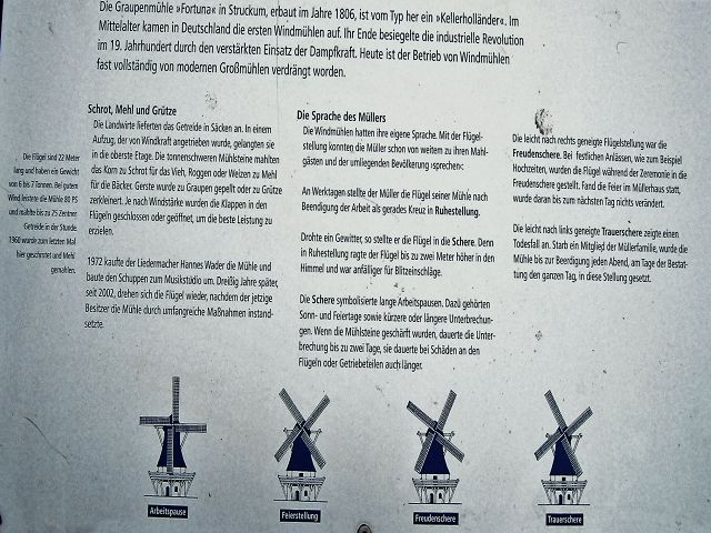 Als Bild &amp; Text. dieses Schild steht in Struckum bei Bredstedt NF.